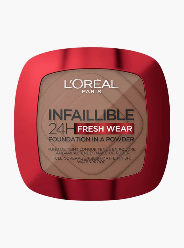 L'OREAL PARIS Infallible 24H Fresh Wear Foundation in a Powder - 375 - 9g