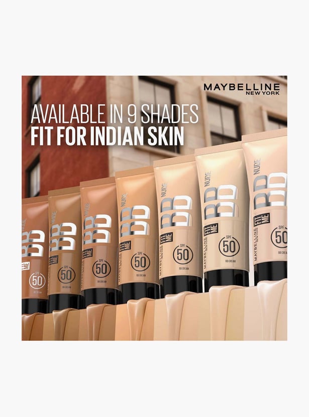 MAYBELLINE Fit Me SPF 50 Glow BB Cream - 50 - 25ml