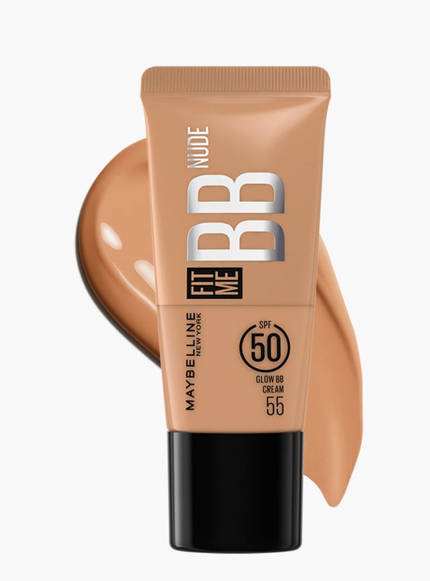 MAYBELLINE Fit Me SPF 50 Glow BB Cream - 55 - 25ml