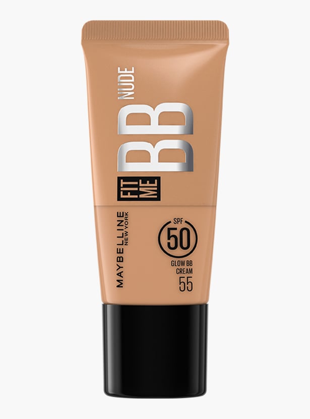 MAYBELLINE Fit Me SPF 50 Glow BB Cream - 55 - 25ml