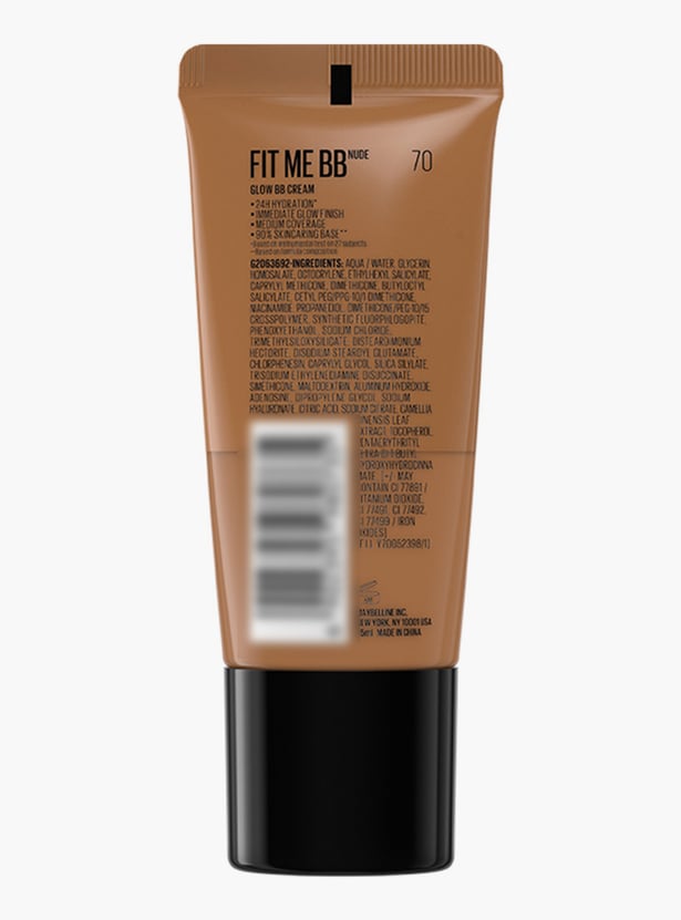 MAYBELLINE Fit Me SPF 50 Glow BB Cream - 70 - 25ml