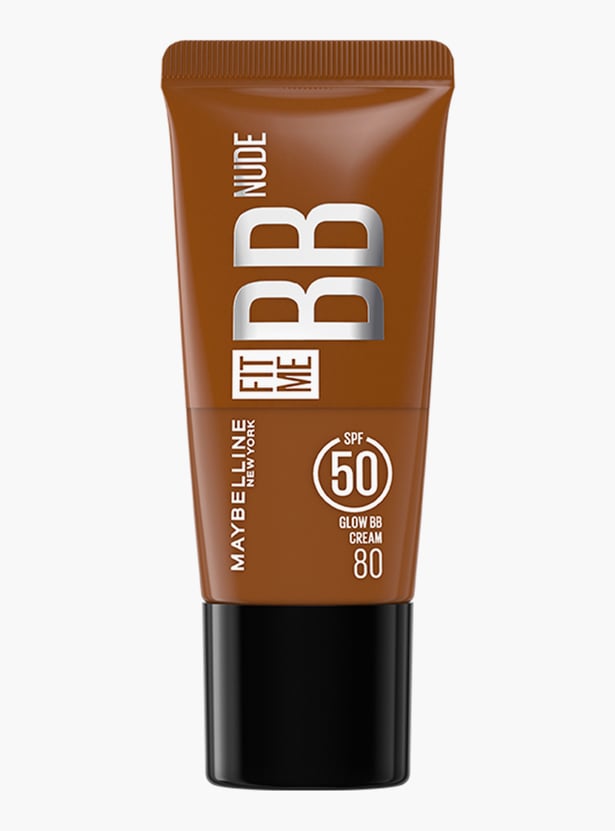 MAYBELLINE Fit Me SPF 50 Glow BB Cream - 80 - 25ml
