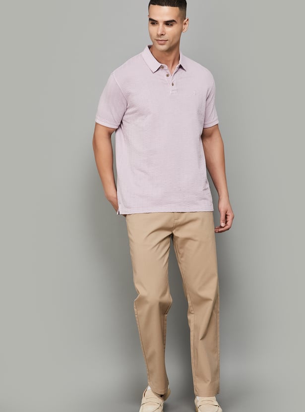 BLACKBERRYS CASUAL Solid Regular Fit Trousers