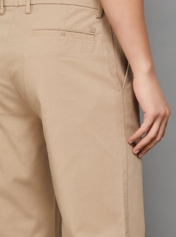 BLACKBERRYS CASUAL Solid Regular Fit Trousers