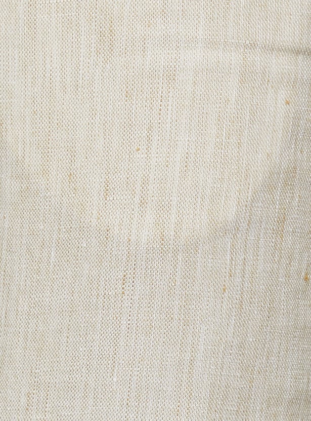 LINEN CLUB STUDIO Solid Regular Fit Trousers