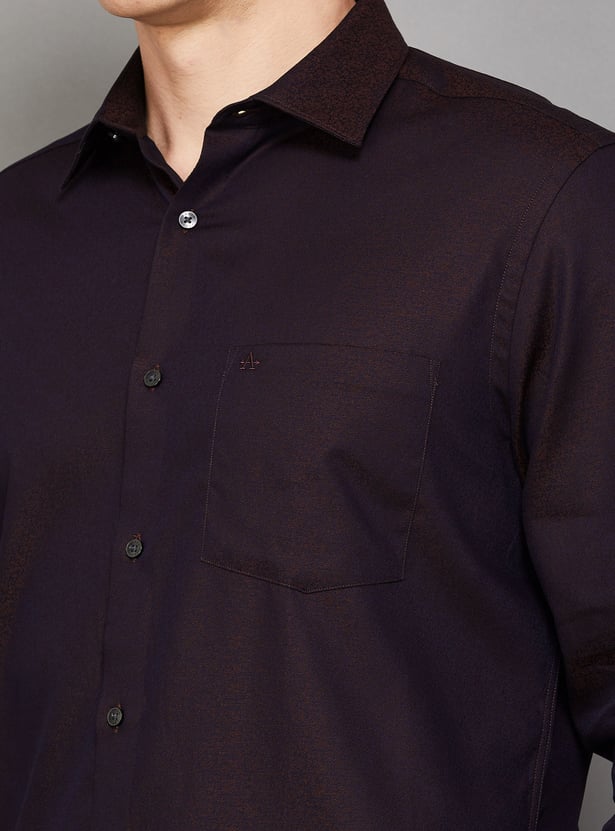 ARROW Textured Regular Formal Shirt