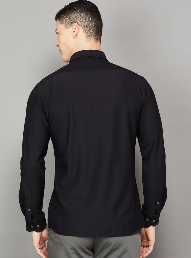 VAN HEUSEN Solid Slim Fit Formal Shirt