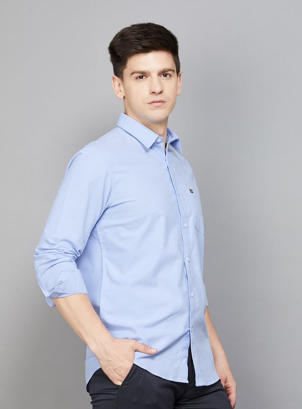 ARROW Slim Fit Solid Shirt