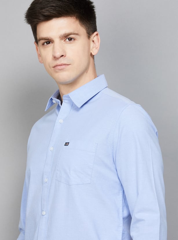 ARROW Slim Fit Solid Shirt