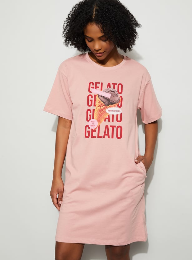 GINGER Printed Nightdress