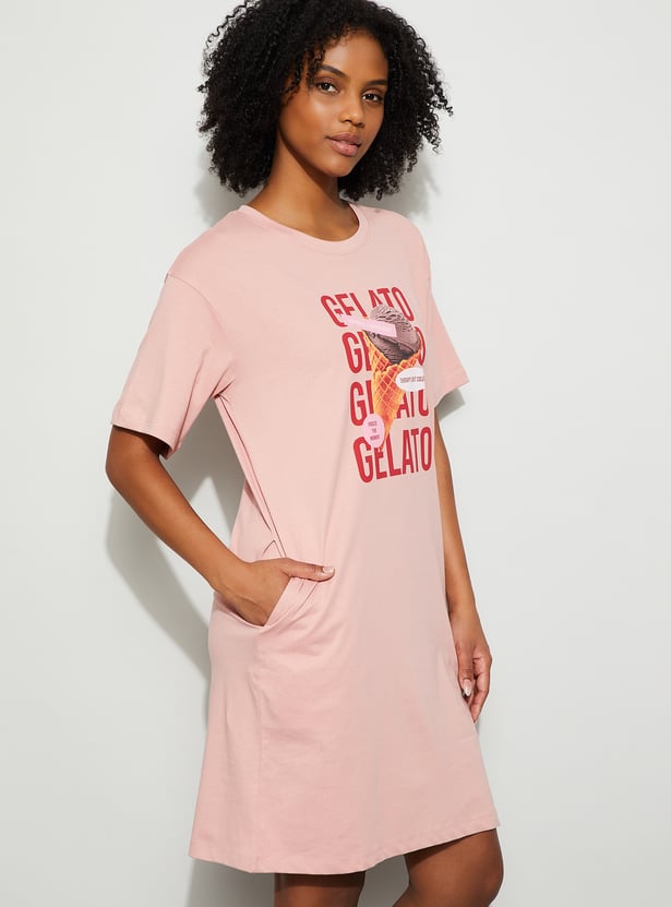 GINGER Printed Nightdress