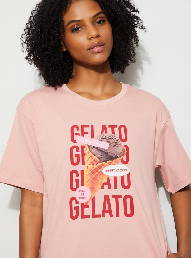 GINGER Printed Nightdress