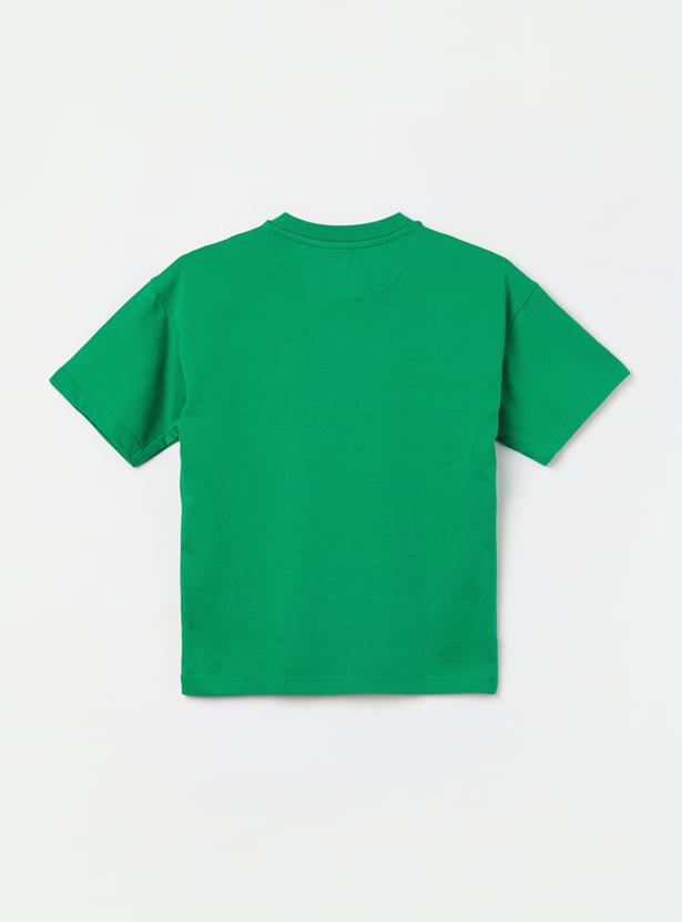 ALLEN SOLLY Boys Graphic Print T-shirt