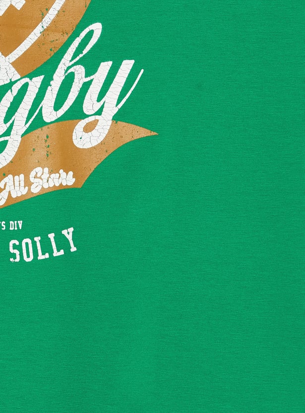 ALLEN SOLLY Boys Graphic Print T-shirt