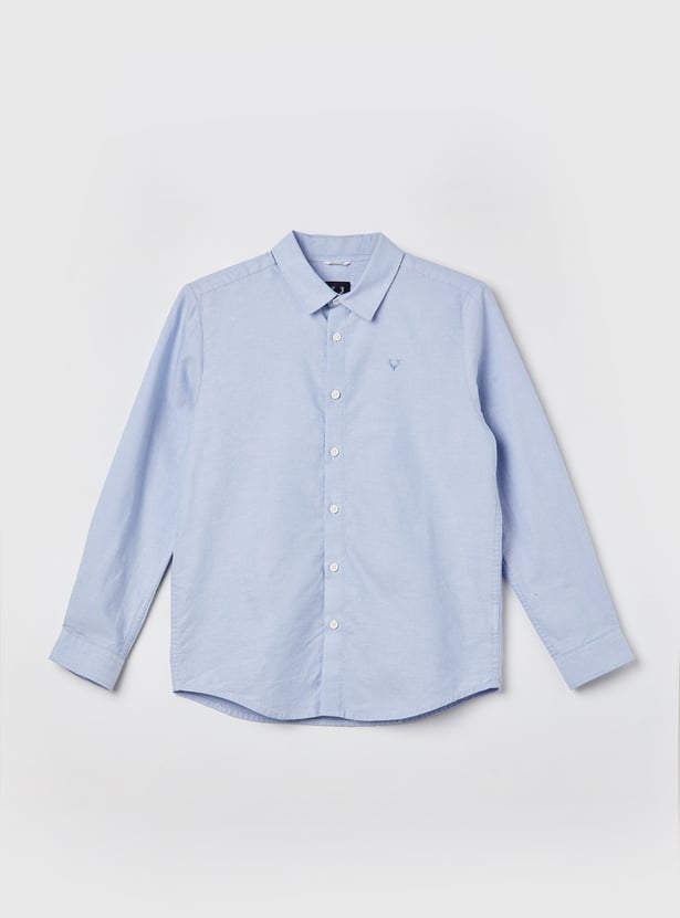 ALLEN SOLLY Boys Solid Shirt