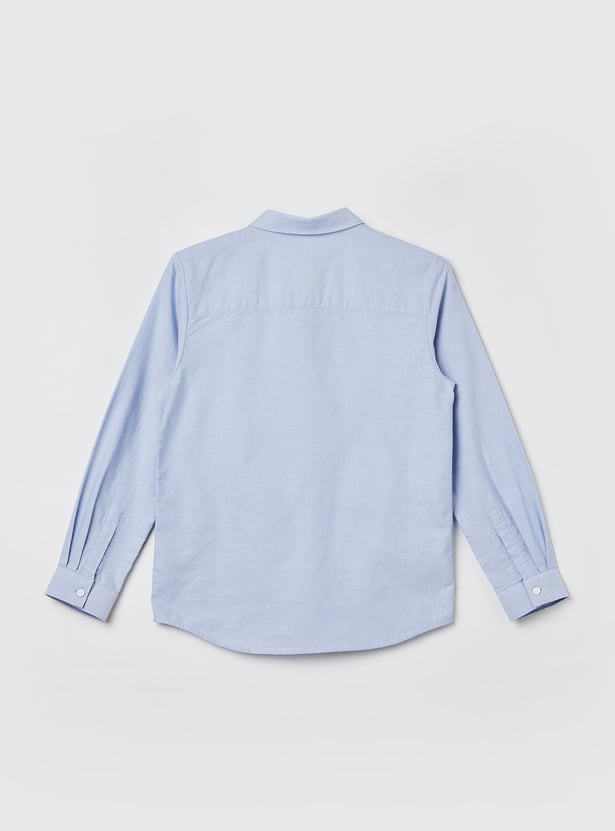 ALLEN SOLLY Boys Solid Shirt