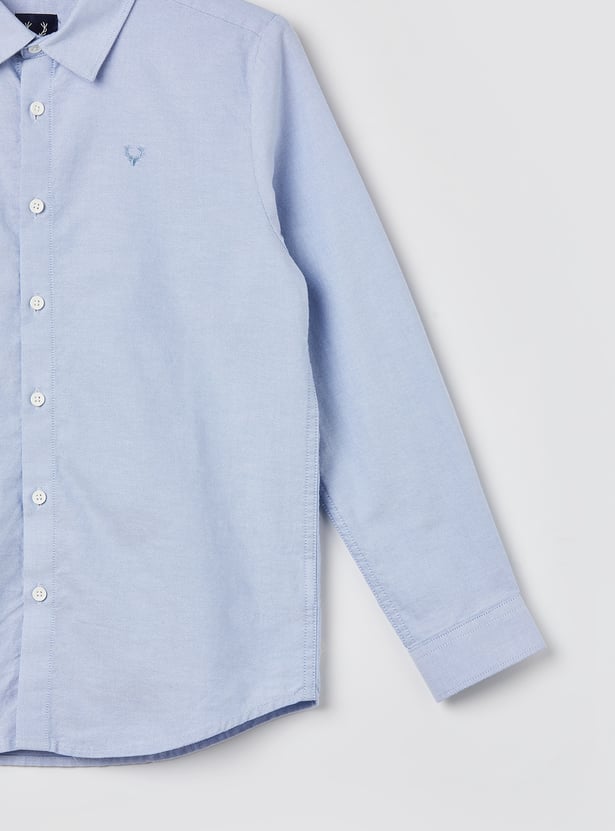 ALLEN SOLLY Boys Solid Shirt