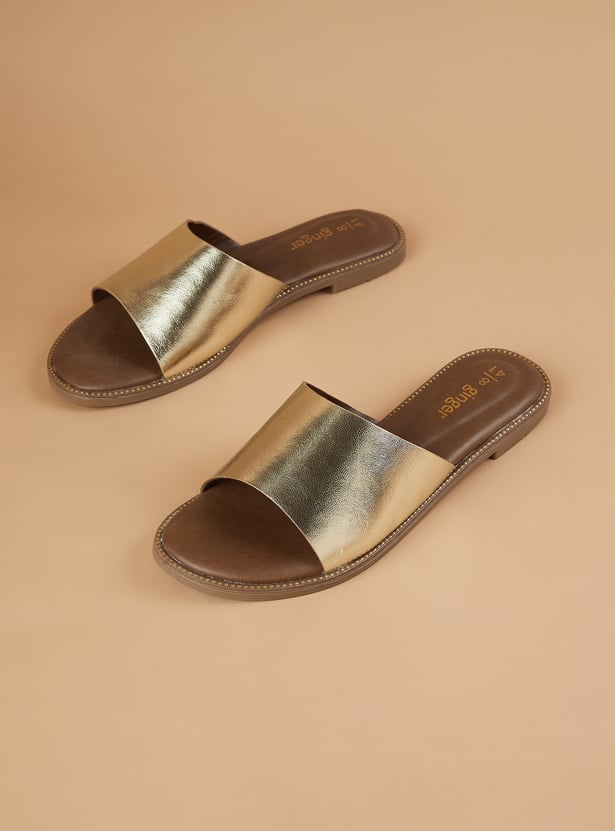 GINGER Metallic Flats