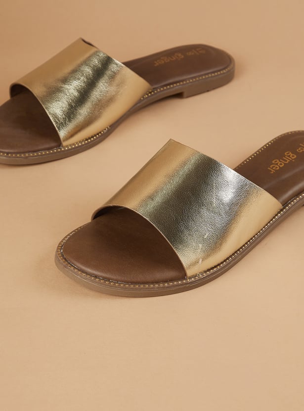 GINGER Metallic Flats