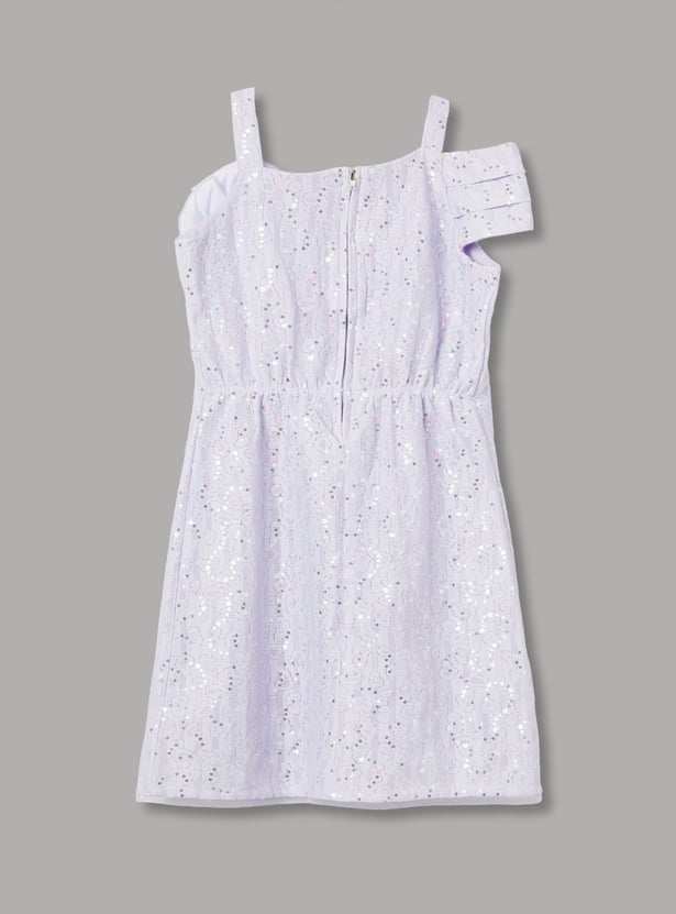 PEPPERMINT Girls Sequined Shift Dress