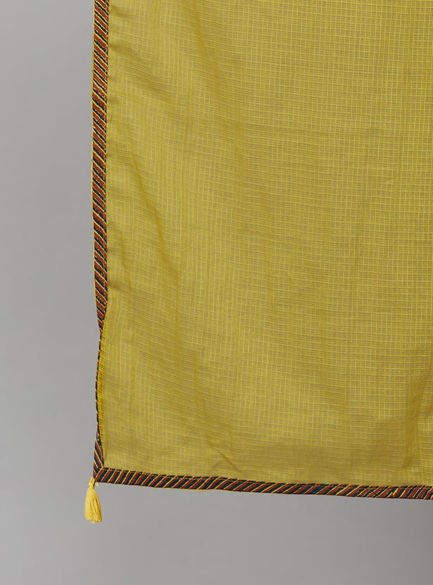 SPAN Checked Dupatta