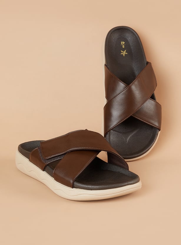 CODE Criss Cross Strap Sandals