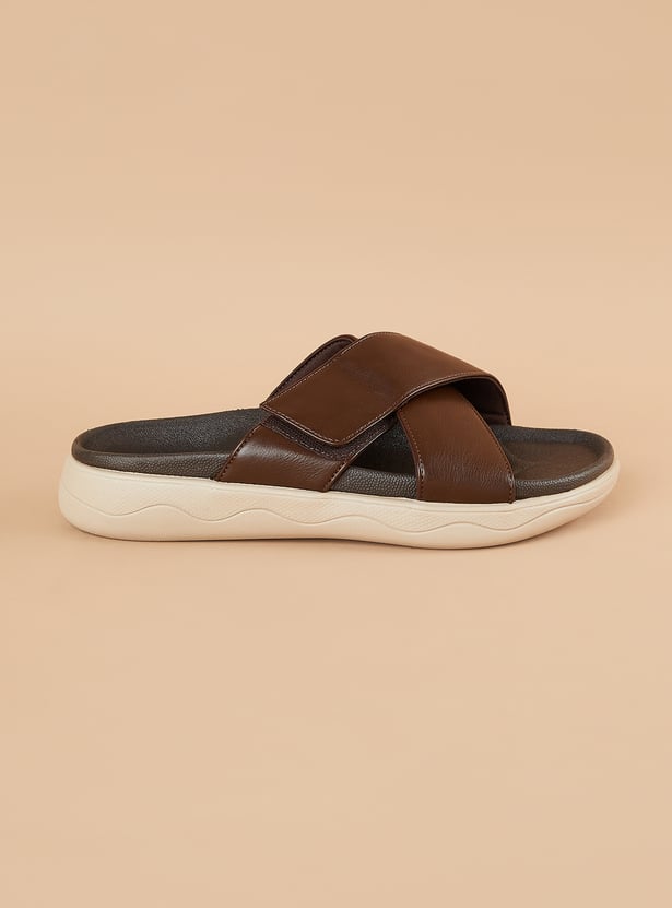 CODE Criss Cross Strap Sandals