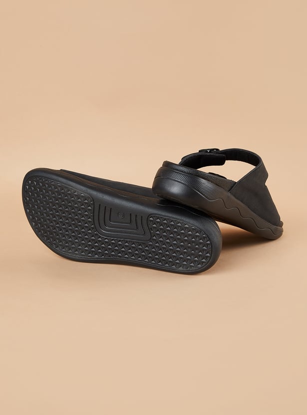 CODE Sandals with Buckle Closure