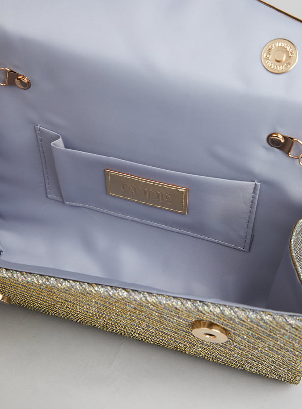 CODE Self Design Foldover Clutch