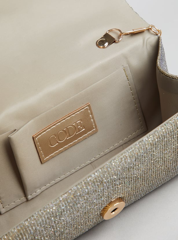 CODE Self Design Foldover Clutch