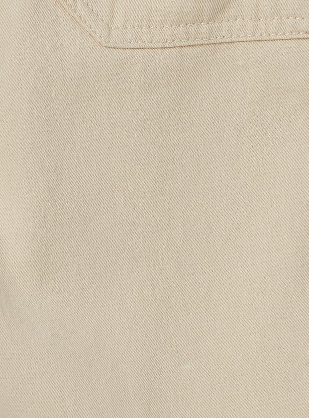 FAME FOREVER Boys Solid Cargo Shorts