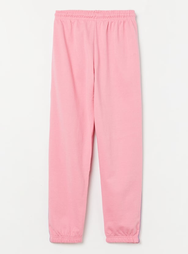 KIDSVILLE Girls Graphic Print Joggers