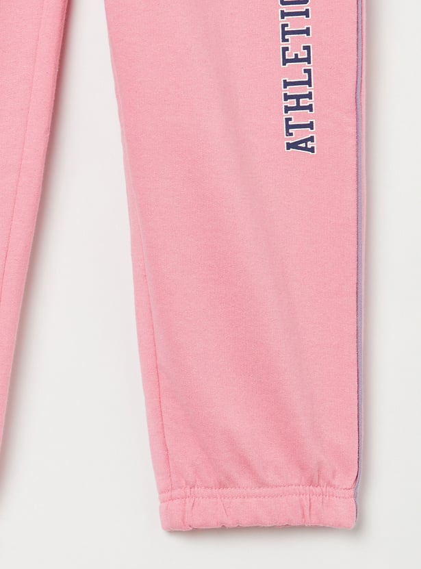 KIDSVILLE Girls Graphic Print Joggers