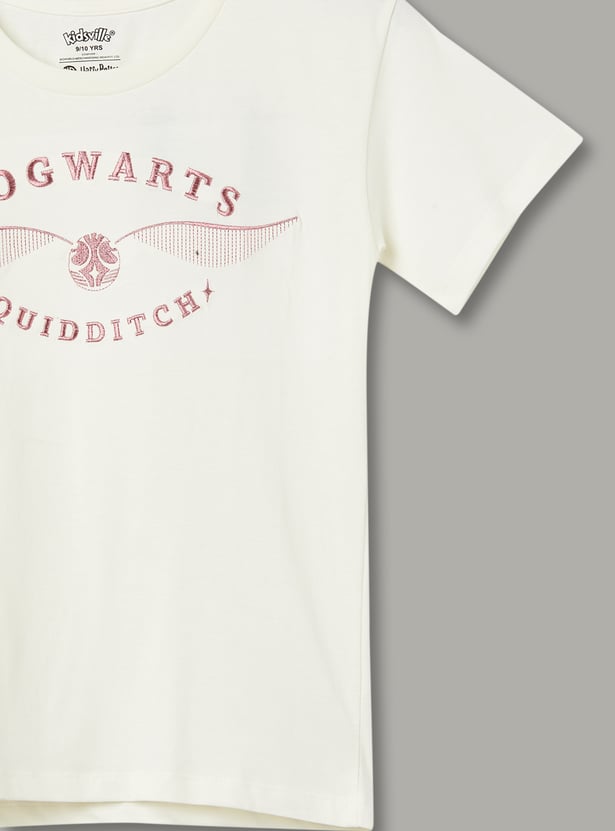 KIDSVILLE Girls Harry Potter T-shirt