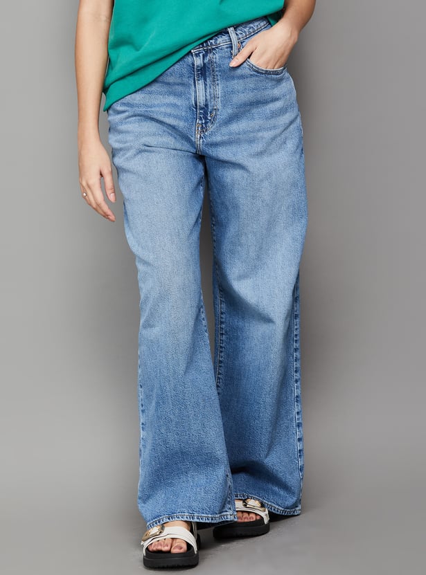 LEVI'S Solid Flared Jeans