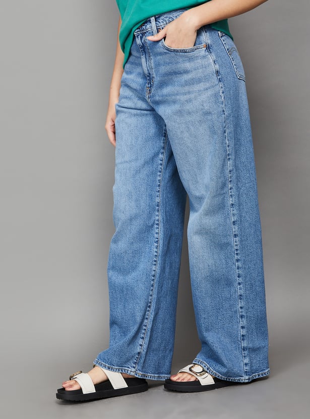 LEVI'S Solid Flared Jeans