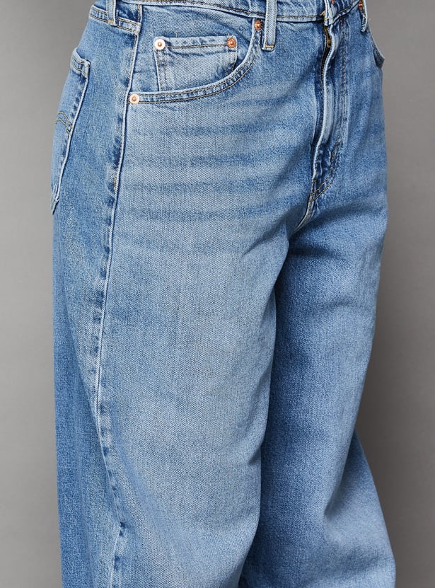 LEVI'S Solid Flared Jeans