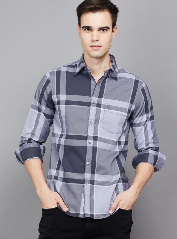 US POLO ASSN Checked Regular Fit Shirt