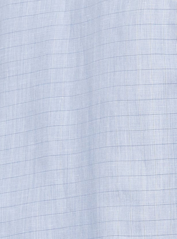 BLACKBERRYS Checked Slim Fit Formal Shirt