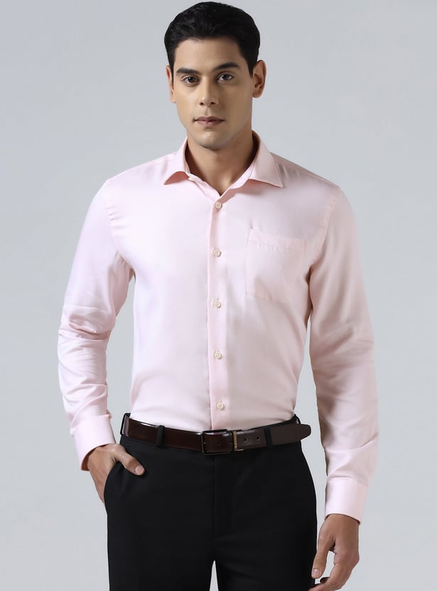 BLACKBERRYS Solid Slim Fit Formal Shirt
