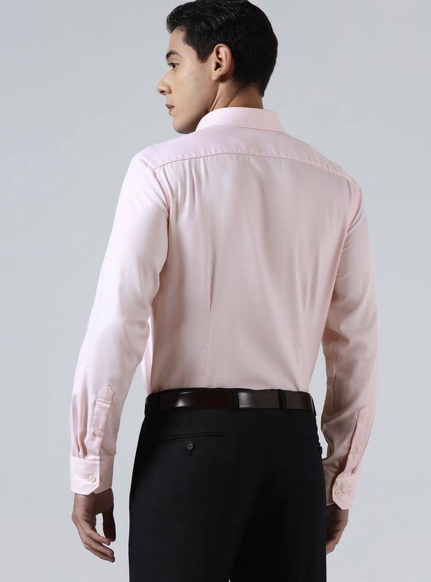 BLACKBERRYS Solid Slim Fit Formal Shirt
