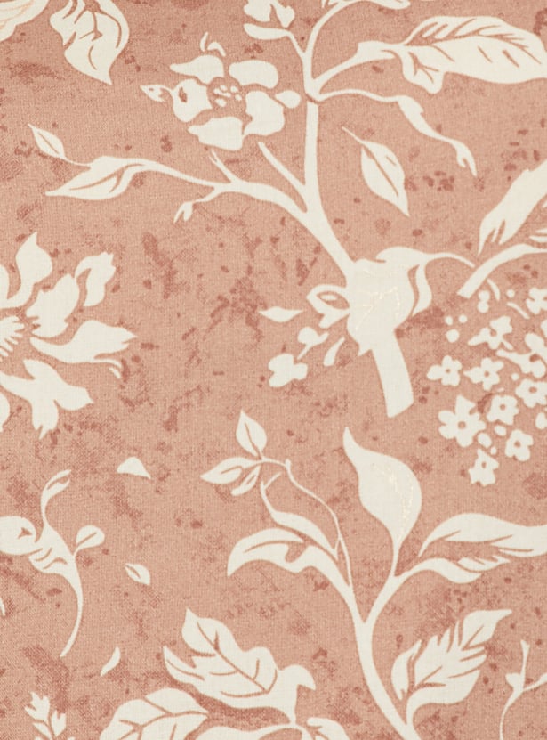 MELANGE Floral Print Straight Kurta