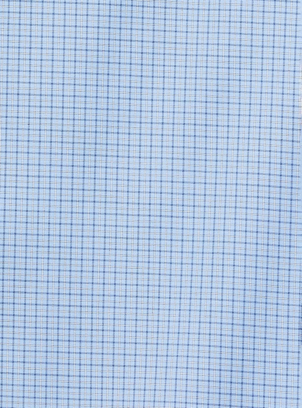BLACKBERRYS Checked Slim Fit Formal Shirt