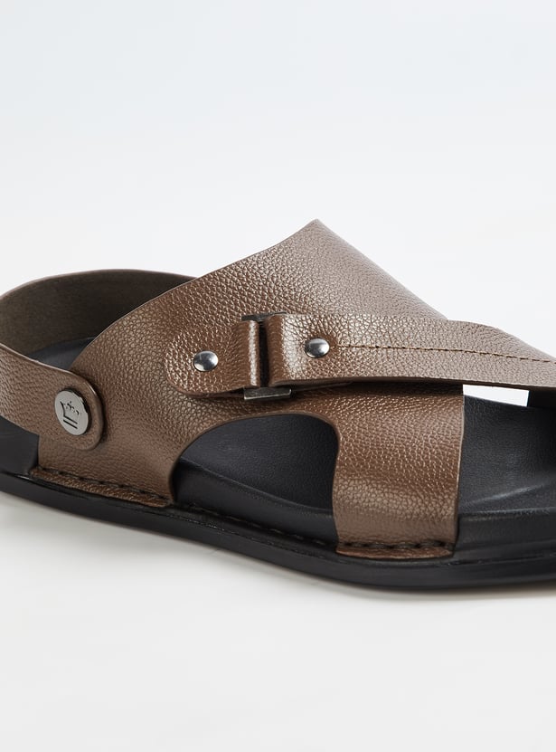 LOUIS PHILIPPE Textured Sandals