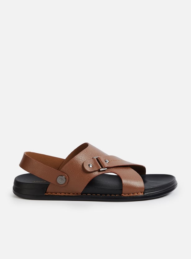 LOUIS PHILIPPE Textured Sandals