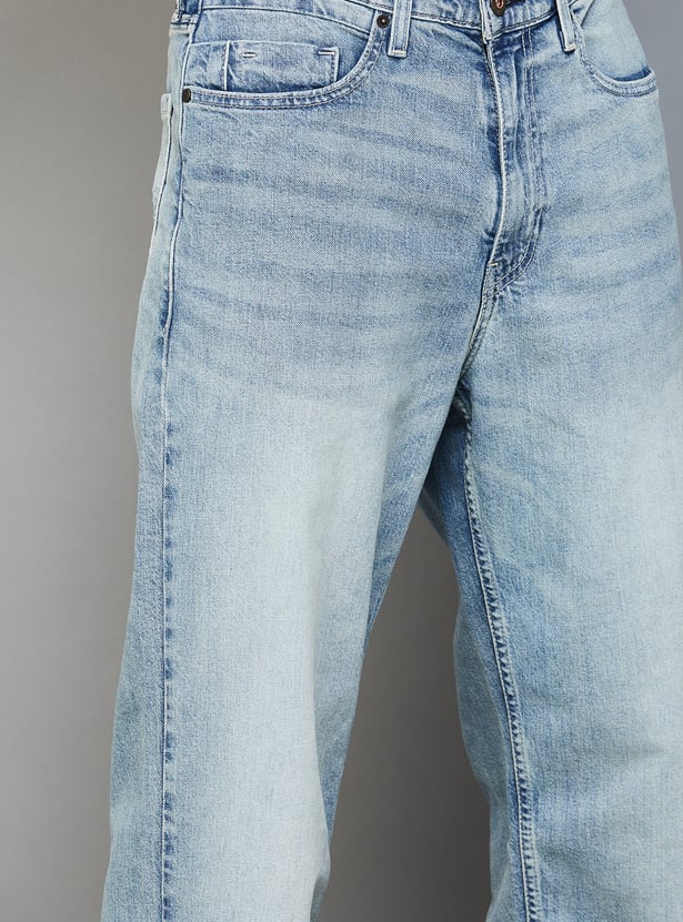 LEVI'S Stonewashed 568 Loose Straight Jeans