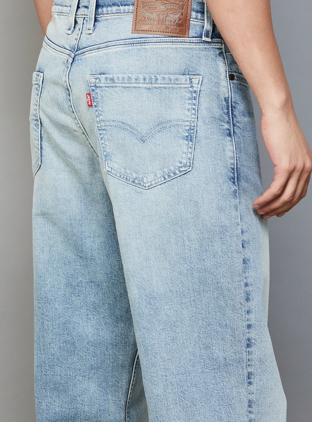 LEVI'S Stonewashed 568 Loose Straight Jeans