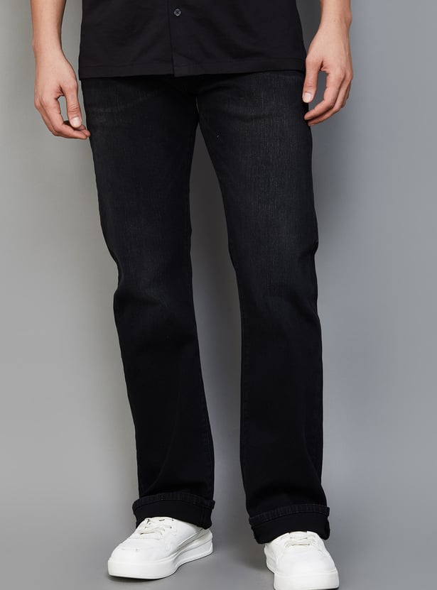 Buy LEVI'S Darkwashed 517 Bootcut Jeans from Levi's at just INR 5199.0