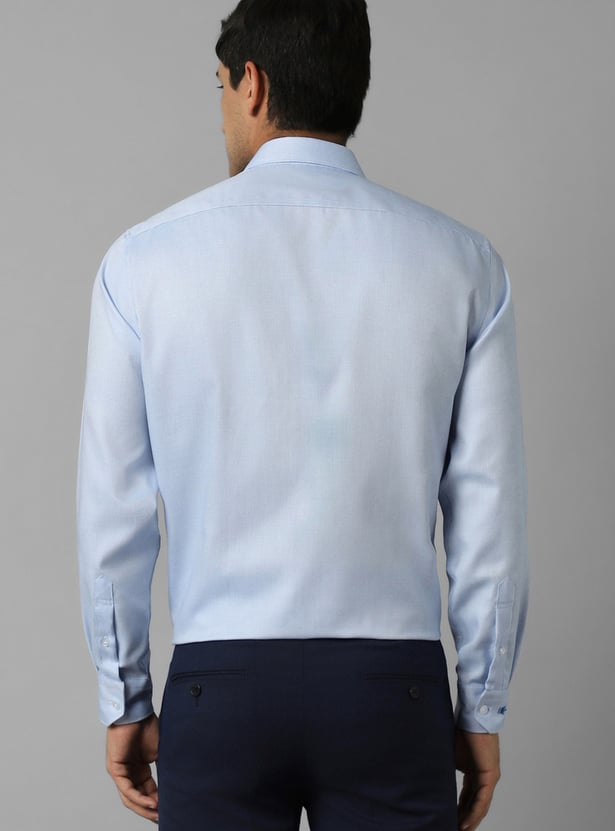 LOUIS PHILIPPE Solid Regular Fit Formal Shirt