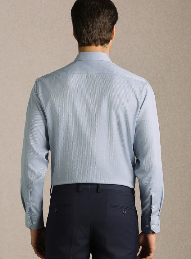 LOUIS PHILIPPE Printed Regular Fit Formal Shirt